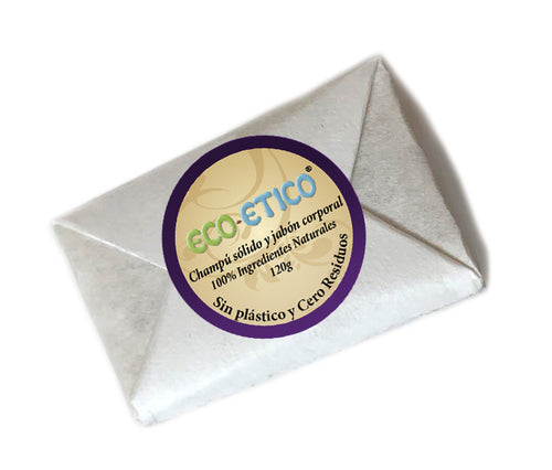 Champú sólido y jabón corporal - Eco-etico.com